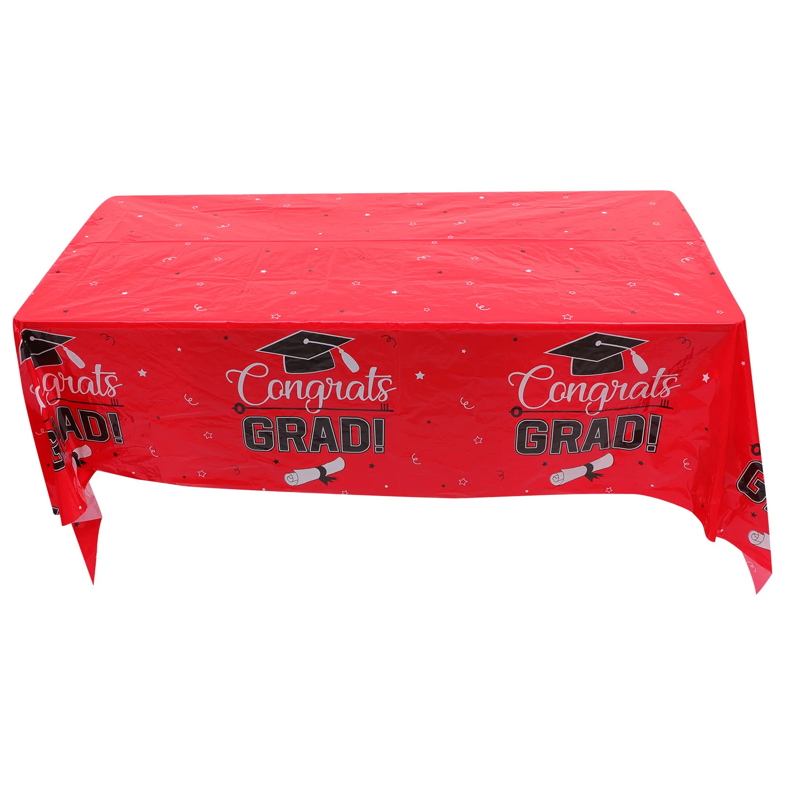 

Pe Graduation Tablecloth Strong Tear-Resistant Decorative Cover for Grad Party 2023 Centerpiece Table Runner Decorations