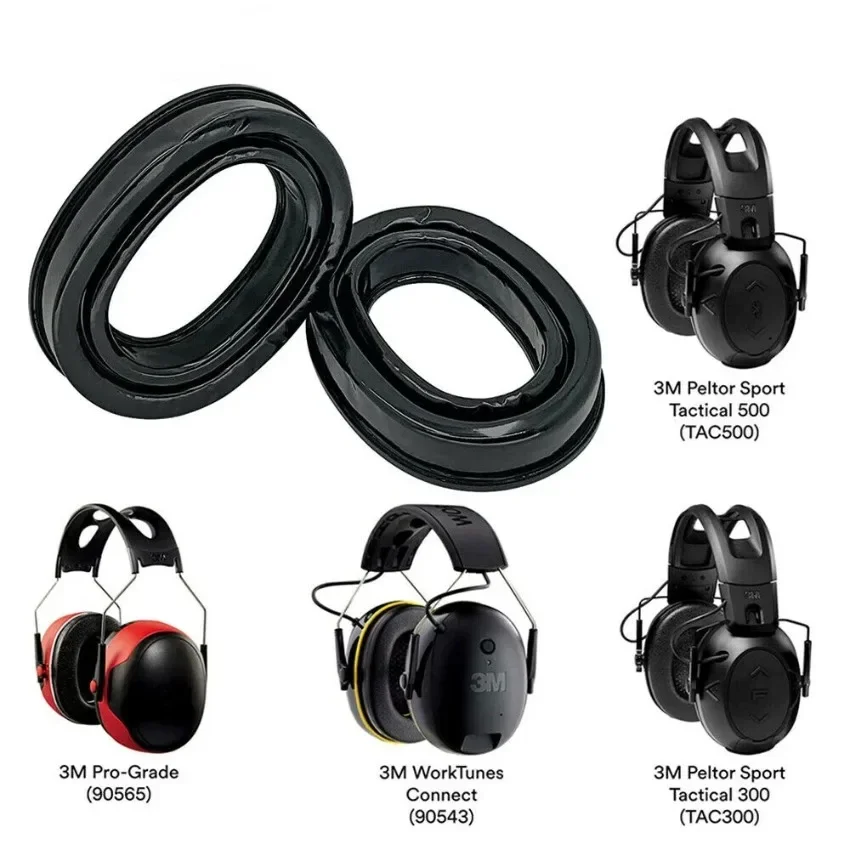 

Tactical Headset Earmuffs Gel Ear Pad for 3M Peltor Sport TACTICAL 300 /500 COMTAC I II III Hearing Protection Shooting Headset