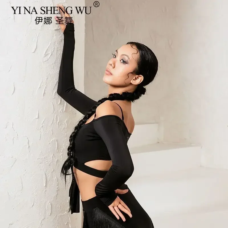 الكبار اللاتينية تنورة رقص مثلث شرابة نصف طول تنورة قصيرة الوطنية القياسية الرقص تشا تشا رومبا السامبا ممارسة Dancewear