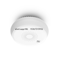 Tuya Zigbee Smart Smoke Alarm Smoke Detector with Intelligent Fire Alarm Smoke sensor Zigbee