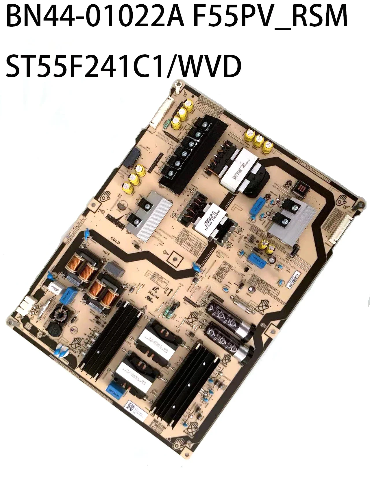 

BN44-01022A F55PV_RSM ST55F241C1/WVD Power Board is for LH46VMBUBGB H46VMTUBGBX LH55VHBEBGB LH55VHRRBGB LH55VMBEBGB LH55VMBUBGB