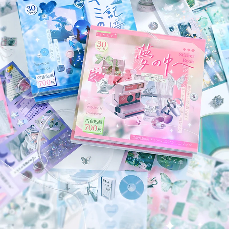 

Mr Paper 30 шт./пакет японская мечта основная серия наклейка книга Япония и Южная Корея милый стиль наклейка для детских подарков DIY