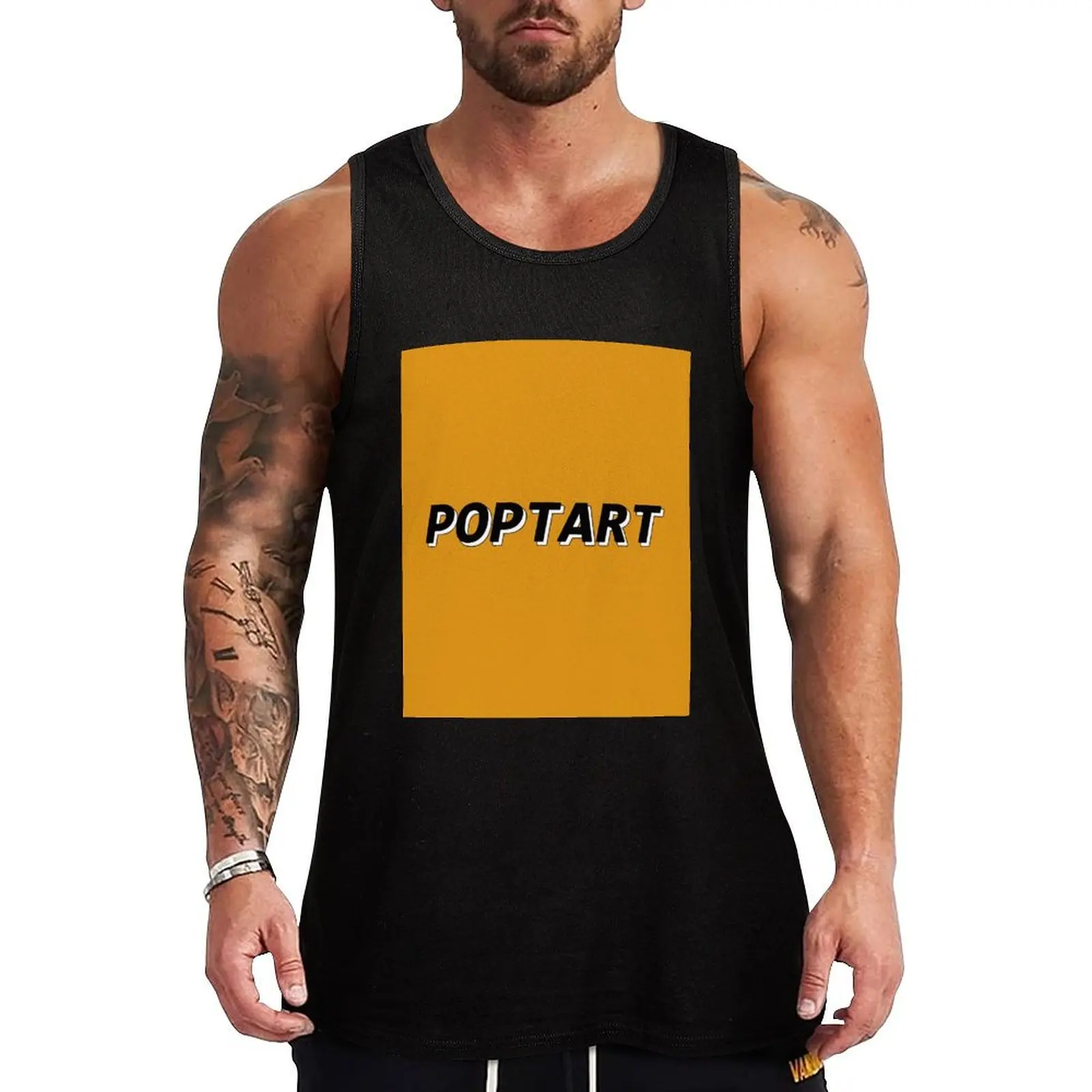 

u2 poptart Tank Top mens clothing Gym man sports clothes for men Gym T-shirts for men