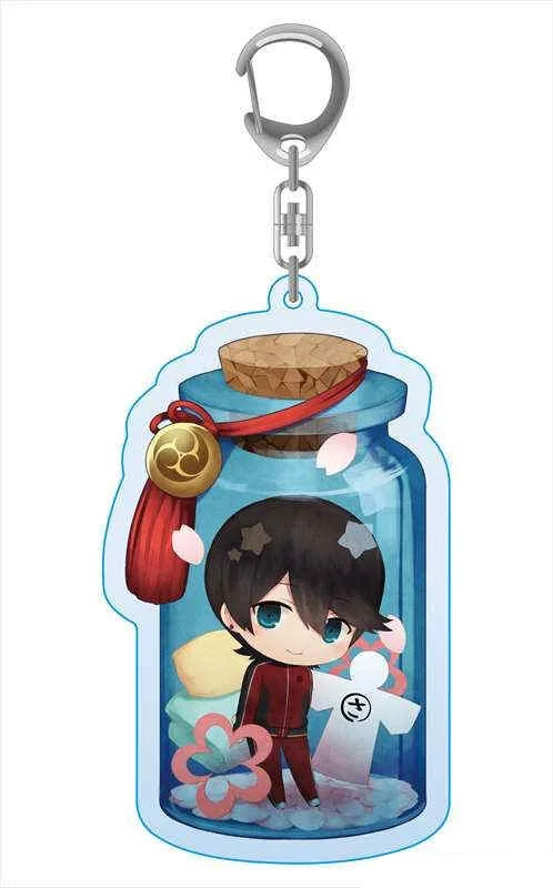 Charm Anime Fans Gifts Love Live! Touken Ranbu: Hanamaru Acrylic Keychain About 6cm