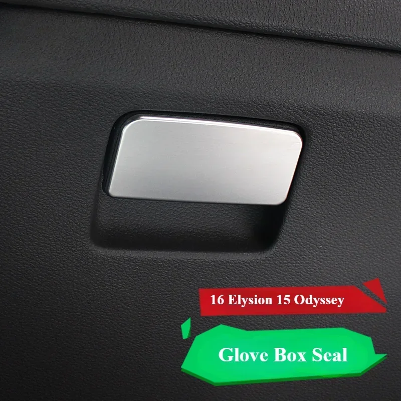 For 2015-22 Elysion Odyssey Hybrid Glitter Central Control Glove Box Right Lid Lock Storage Handle Trim