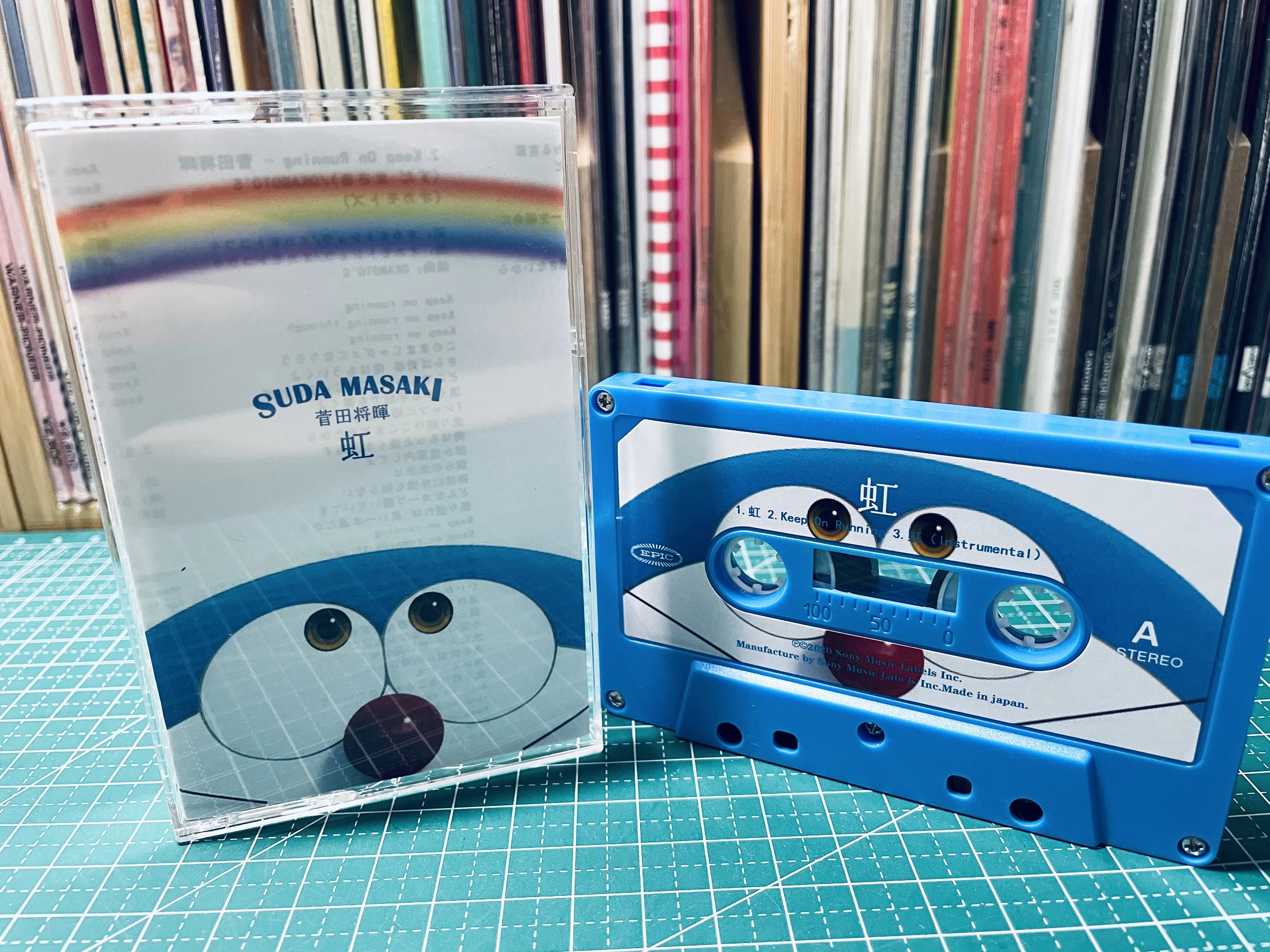 

Anime Doraemon Robot Cat Suda Masaki Music Tape Greatest Hits EP Album Cassettes Cosplay Walkman Car Recorder Soundtracks Box