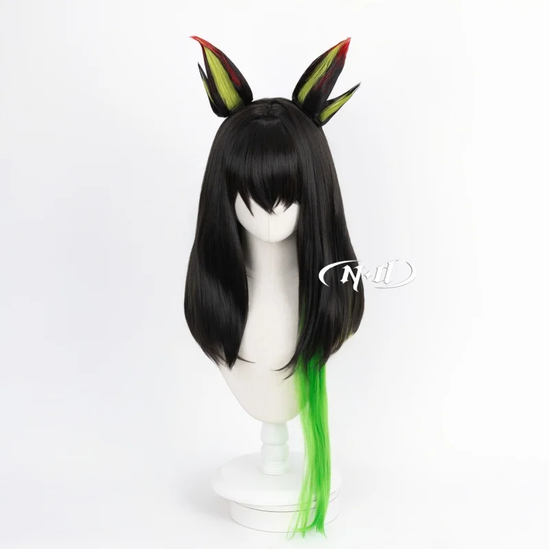 ND Mon3tr Cosplay Wigs Hairpiece Arknights Cosplay Hair Wigs for Comic Con Coser Costume Theme Party Heat Resistant Synthetic