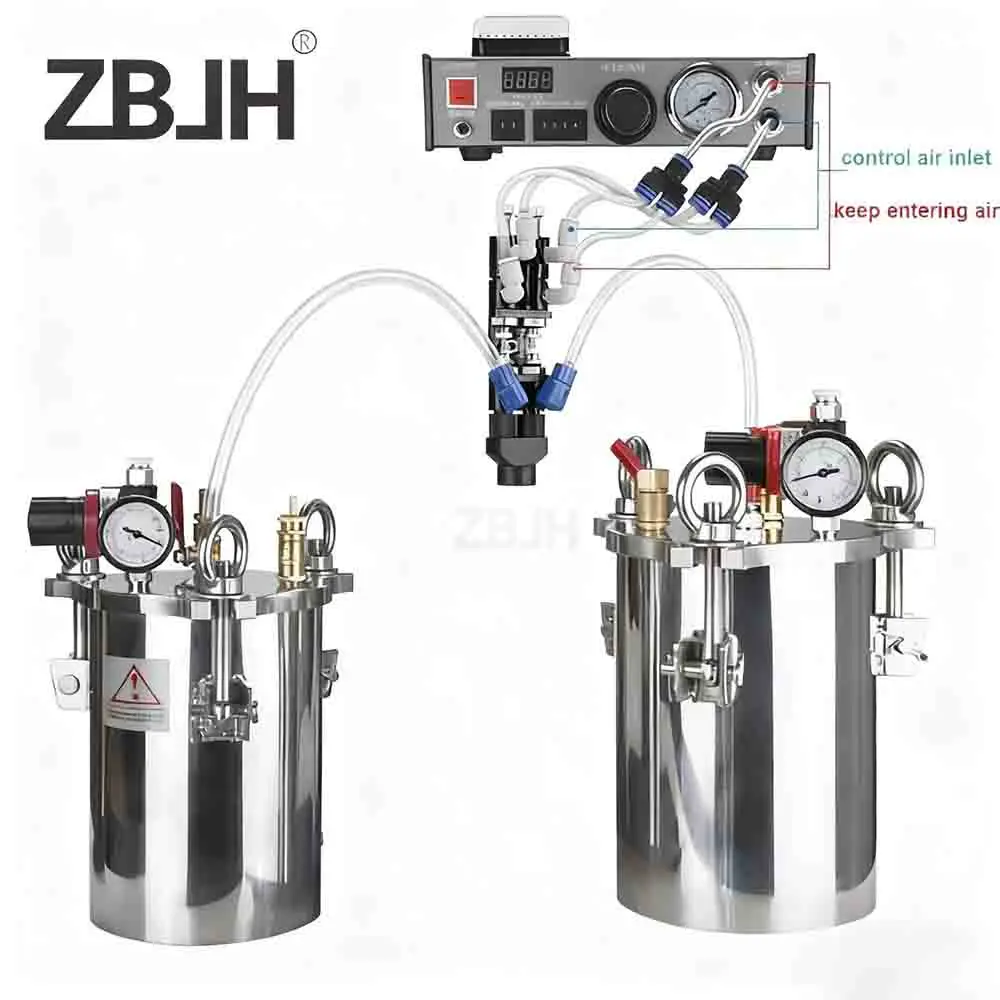 2L Semi Auto Glue D…