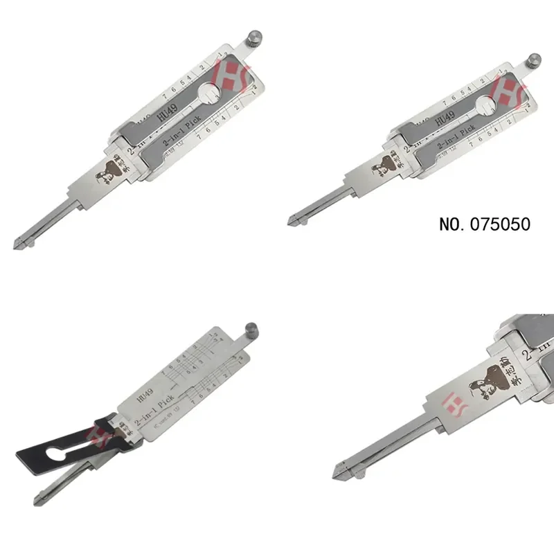 Locksmith Supplies Lishi Pick Car Lock Cylinder Turbo Decoder Lishi HU49