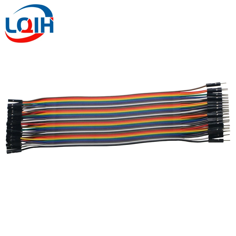 40-120 Stück Dupont-Kabel 10/15/20CM 30CM 40-Pin Stecker auf Stecker + Stecker auf Buchse Buchse auf Buchse Jumper-Kabel Dupont-Kabel für DIY-Kit