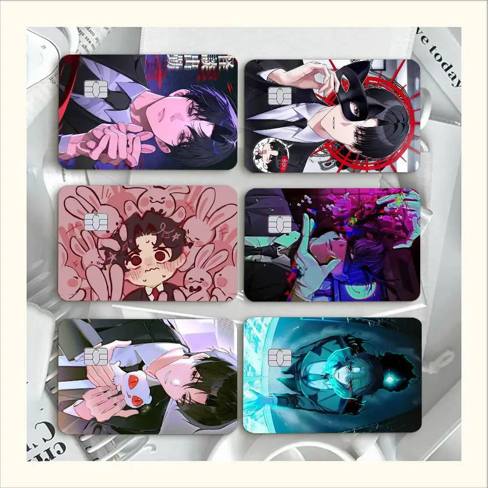 K-Kim S-Soleum Novel GSGW    Waterproof Film Skin Cover Credit Card Stickers Debit Front Bank Bus Pass