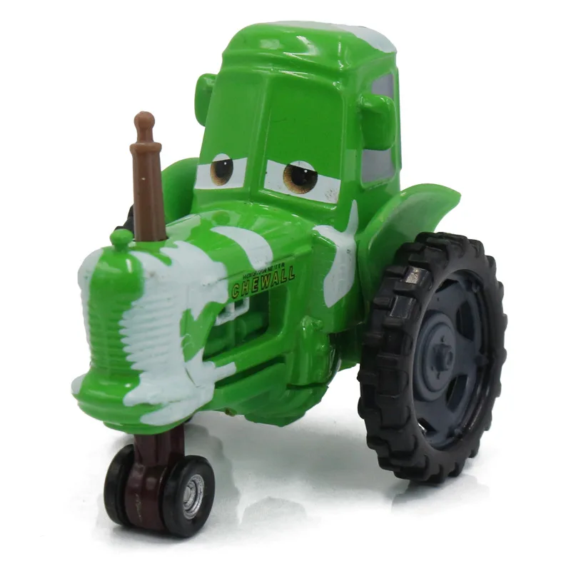 Original Pixar Cars 3 Farm Cars Bulldozer Frank Harvester Tractor