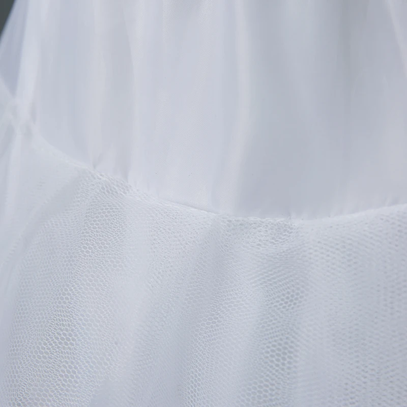 6 Layers Hoop-free Long Style Petticoat Bridal Wedding Dress Lined Ladies Women Party Dresses Role-playing Lining Half Skirt