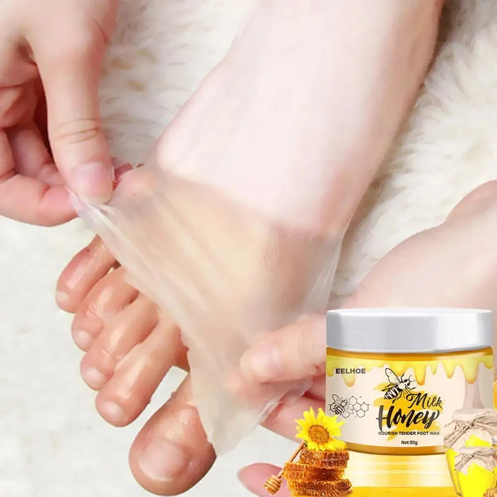 

Milk Honey Foot Mask Remove Callus Exfoliation Moisturizing Feet Care Cream