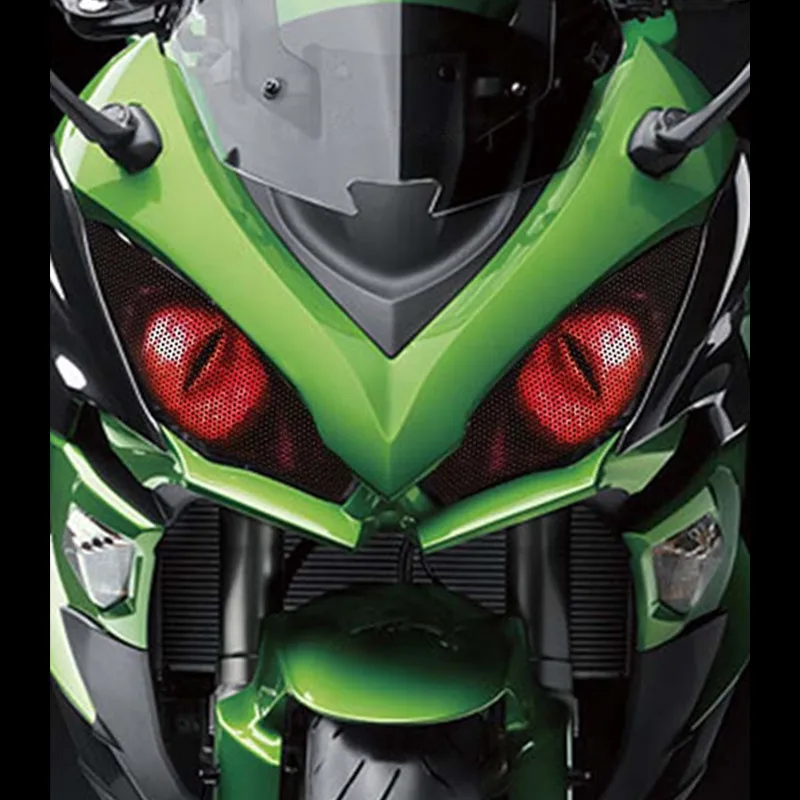 

FOR KAWASAKI Z1000SX 2017 2018 Motorcycle Accessories Front Fairing Headlight Sticker Guard Sticker - 2