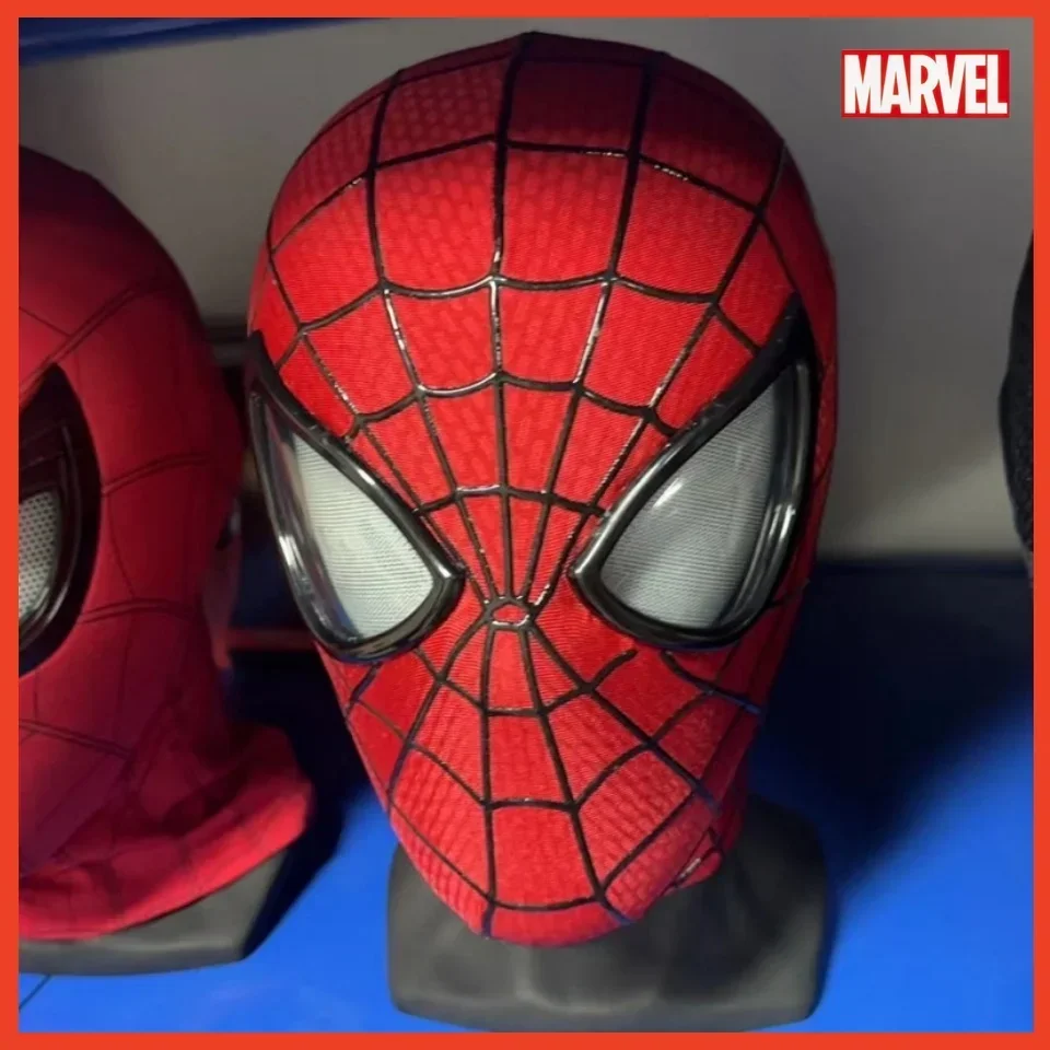 Marvel Venom Spider-Man Cosplay Moving Eyes Electronic Mask Spider Man 1:1 Remote Control Toys For Adults Kids Gift