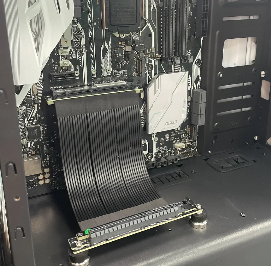 PCIE 3.0 4.0 X16 Riser Cable Graphics Card Extension For ATX PC-Chassis Graphics Card 90° Soft Wire Factory Direct Sales