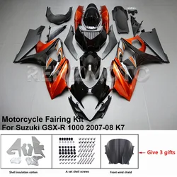 For SUZUKI GSX-R1000 GSXR 1000 K7 K8 Motorcycle Fairing Set Body Kit decoration Plastic Guard Plate Accessories Shell Injection