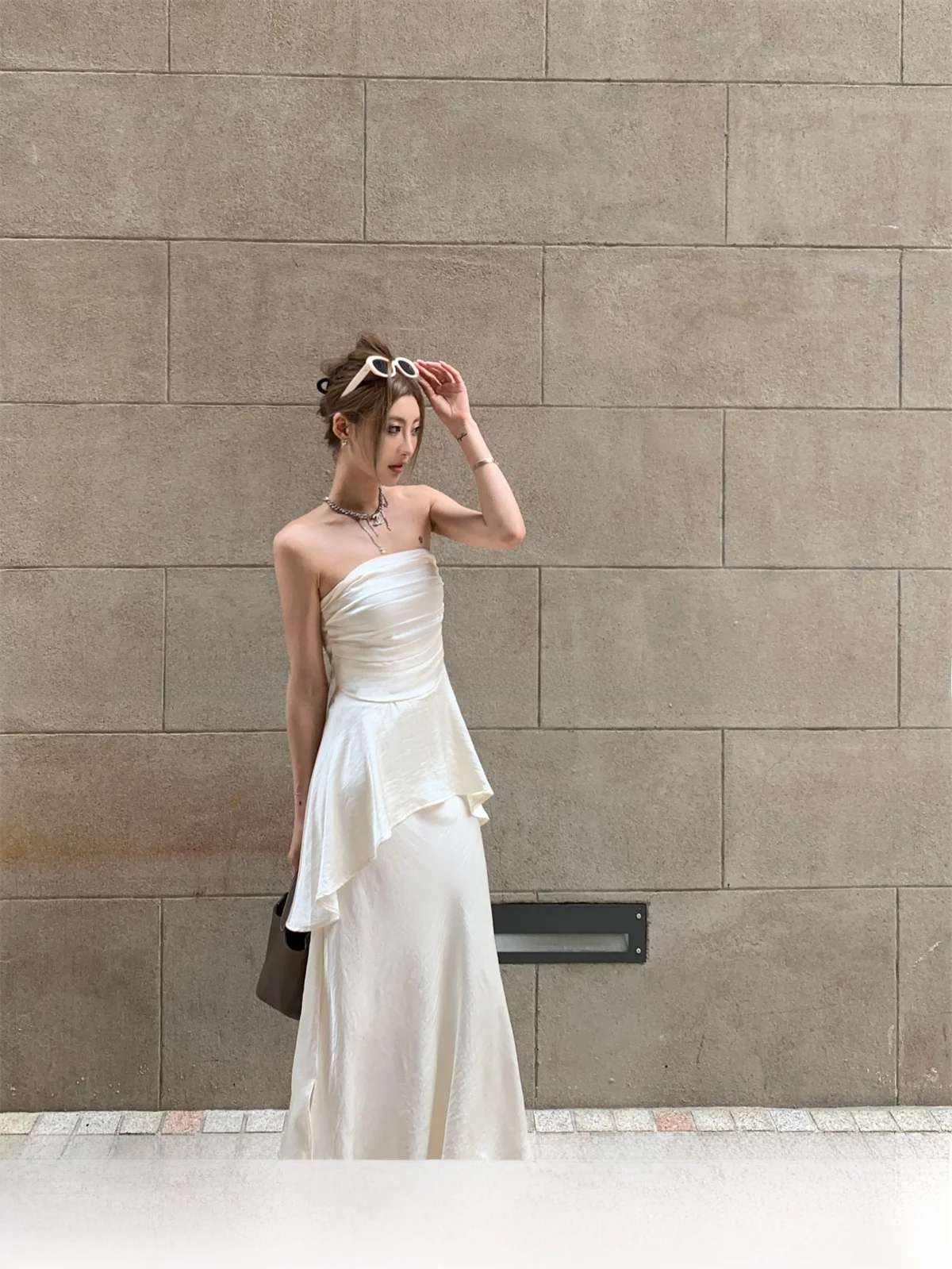 

Gv Big Brother Роскошный коврик Aosphere Атласная талия Плиссированная талия с блестками f Юбка Комплект принцессы «Русалка»