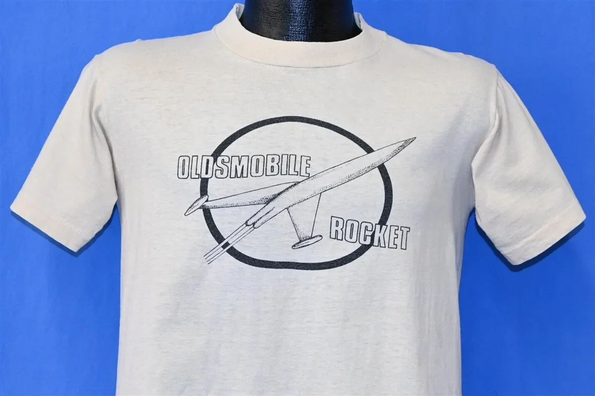 70s Oldsmobile Rocket V8 Engine General Motors GM Cars T-shirt