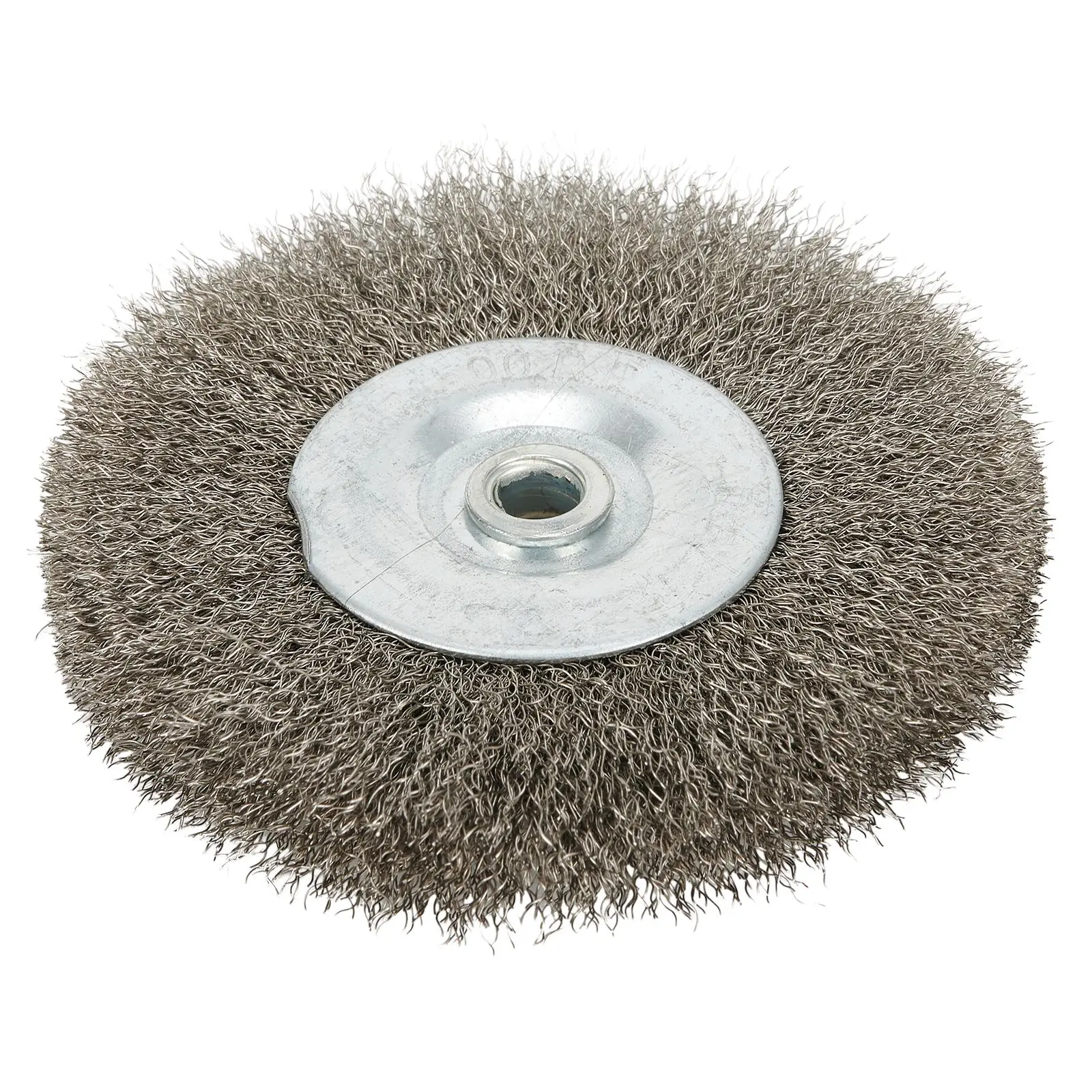 1Pc 3 Inch Crimped Stainless Steel Wire Wheel Brush Bench Grinder Abrasive Tool 13mm Hole For Deburring Rust Cleaning Polishing