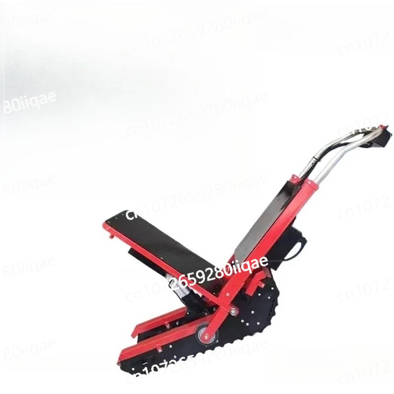 

Folding Angle Adjustable Silent Electric 400KG Stair Climbing Vehicle Cargo Handling Cart Crawler-type Up and Down Stair Climber