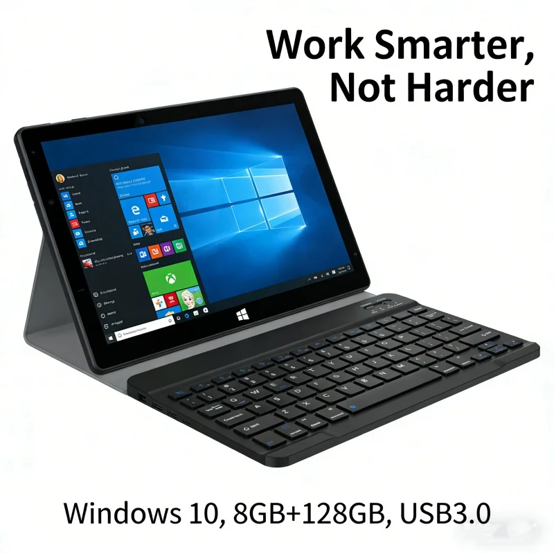 Top Sales 10.1'' Windows 10 Q1 Tablet PC AR10 RAM 8GB 128GB ROM WIFI Quad Core WIFI Dual Camera USB 3.0 1280*800 Touch Screen