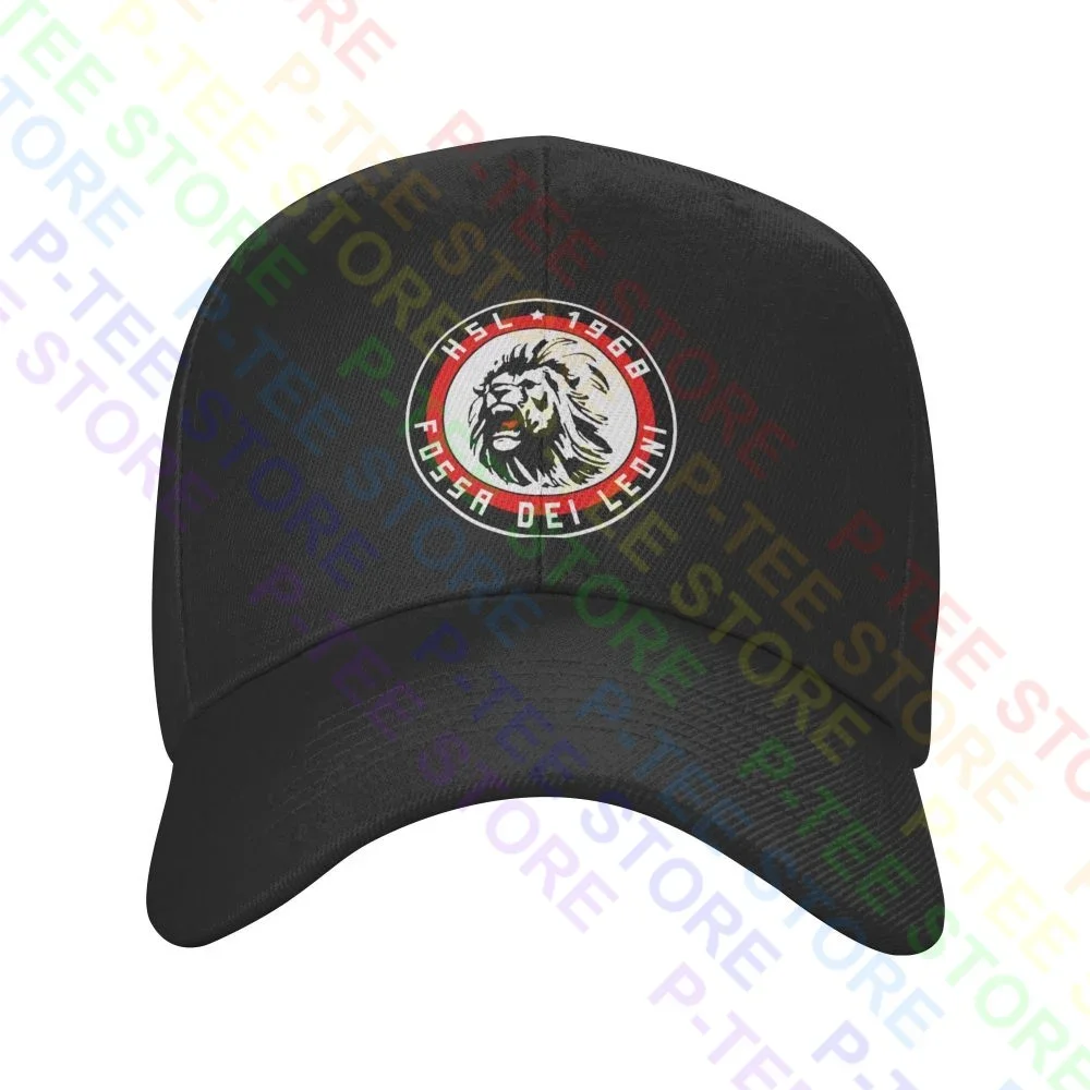 Ultras Milan Curva Sud Fossa Dei Leoni Baseball Cap Truck Driver Caps Pop Splicing Hot Selling