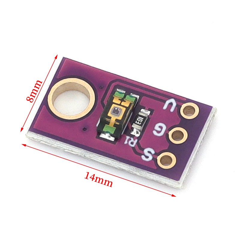 TEMT6000 Led Light Sensor Trash Can Professional for Electronics Photosensitive Ray Test the Ac Intensity Module Accelerometer