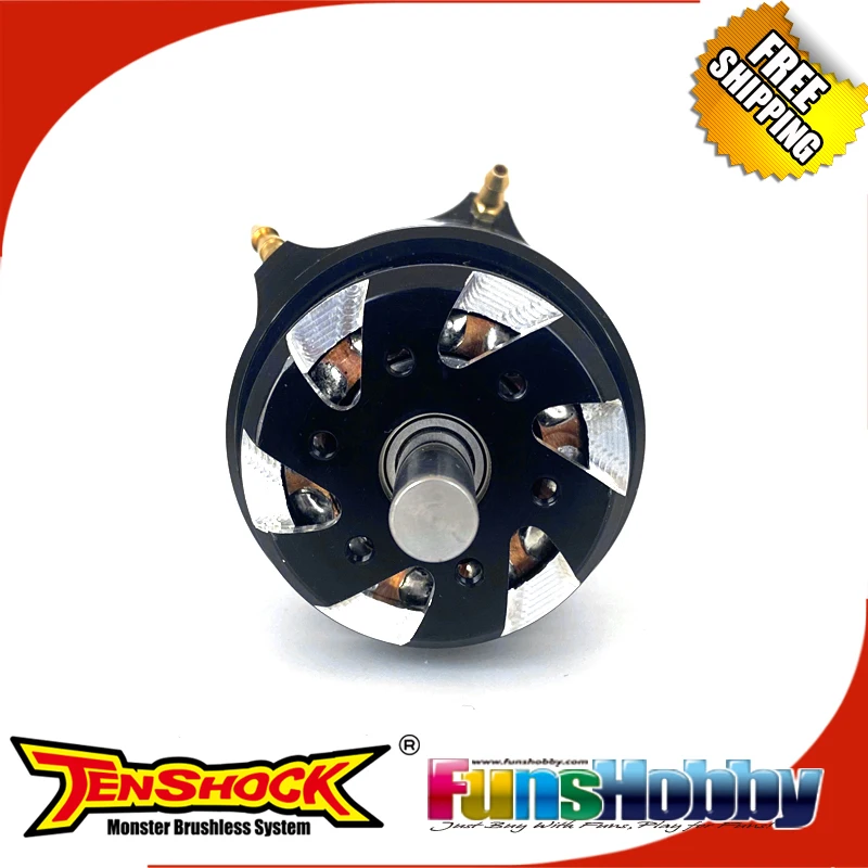 محرك Tenshock EVO2880B عالي الطاقة بدون فرش لقارب RC
