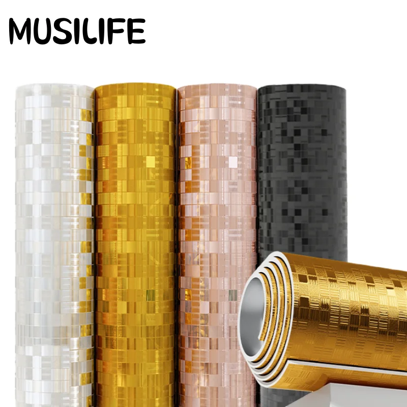 

Foam Wallpapers Self Adhesive for Bedroom/Living Room Decor Peel and Stick Waterproof Wall Cladding Stickers DIY Wall Renovation