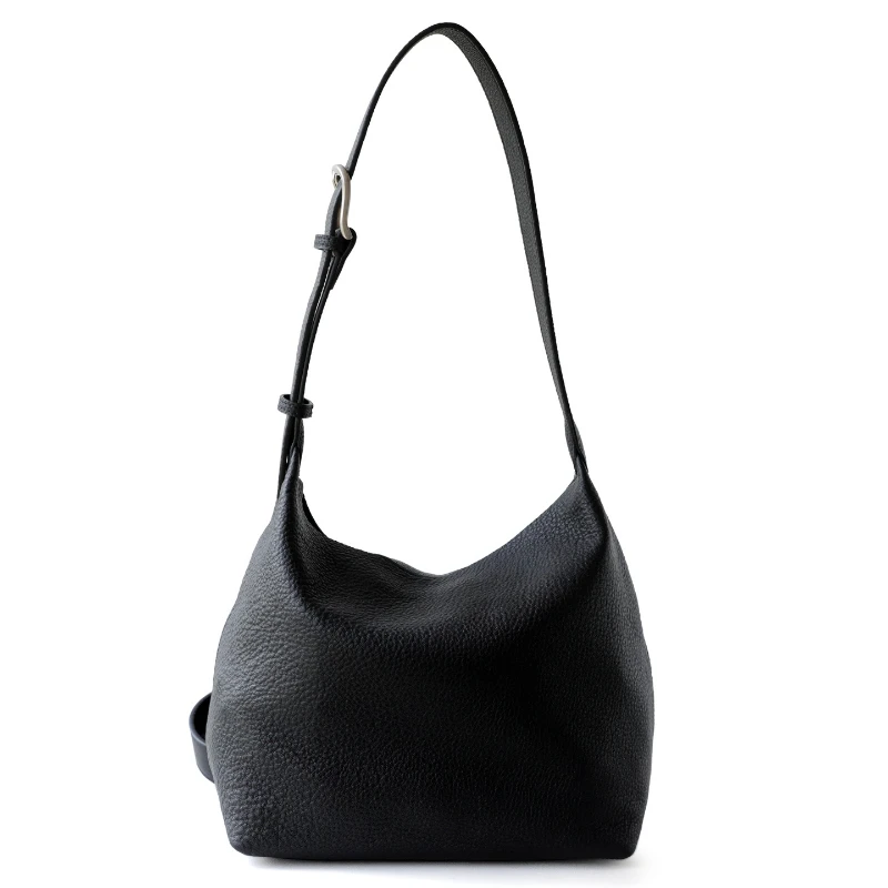 

Jonlily Women Genuine Leather Shoulder Bag Small Bucket Bag Female Handbag Totes Casual Crossbody Bag Daybag Purse -KG2092