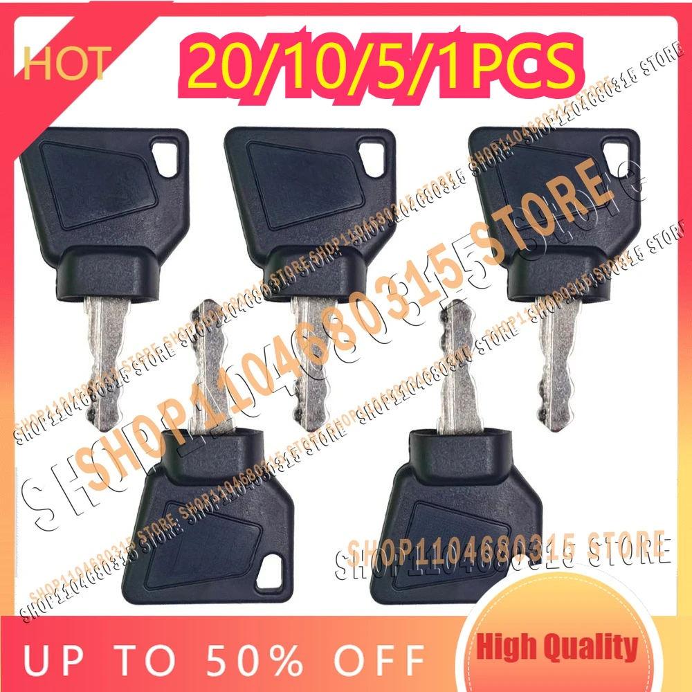 

20/10/5/1 шт. Высококачественный ключ зажигания для экскаватора 701/45501 333/Y1374 331/26