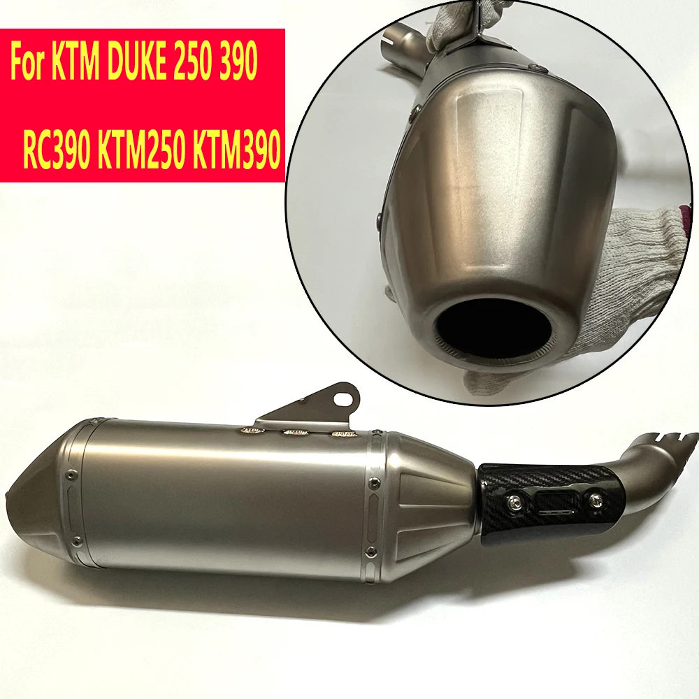 

51Mm exhaust motorcycle Mid Link Pipe Connect Muffler For KTM DUKE 250 390 RC390 KTM250 KTM390 Adventure ADV 2020 2021 2022 202