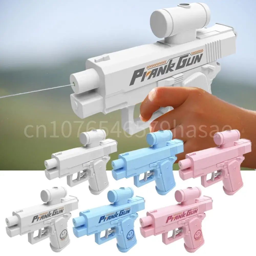 في الهواء الطلق على الوجهين عكس مدفع المياه البسيطة المزحة رذاذ الماء لعبة الصيف شاطئ حمام سباحة الترفيه مدفع المياه للبالغين طفل #1