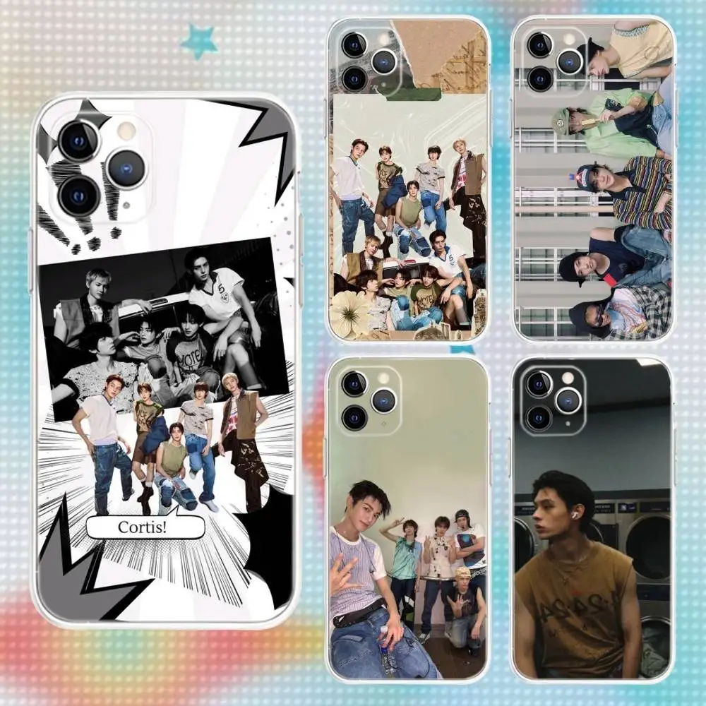 

C-Cortis Go Boys Kpop Transparent Clear Soft Phone Case For iPhone 17,16,15,14,13,12,11,Air,X,XR,Pro,Max,Plus Cover