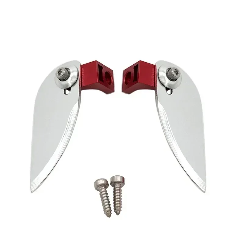 Metall Lenkruder CNC Propeller Drehen Flossen Trim Klappen Welle Ersatzteile Für UDI903 UDI005 UDIRC RC Boot Teile Upgrade