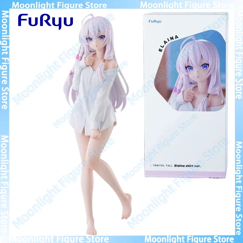 

In Stock FuRyu TENITOL TALL Elaina White Shirt Desktop Cute Doll Anime Action Figure Toy Gift Model Collection