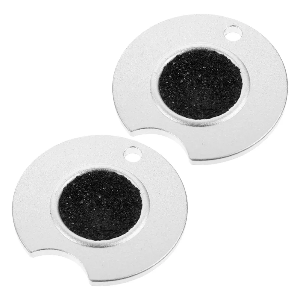 

2Pcs Aluminum Cue Tip Shaper Mushroom Head Sander Pool Cue Stick Refinishing Polishing Tool for Billiard Maintenance