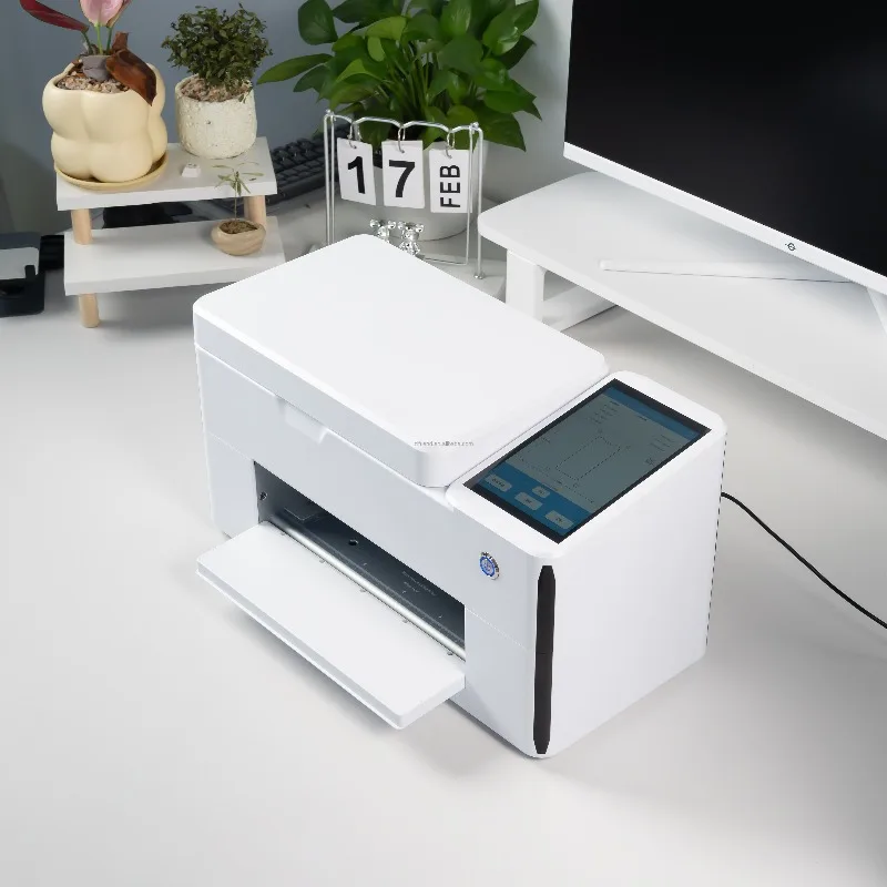 Soft film screen protector with automatic intelligent cutting and pasting machine