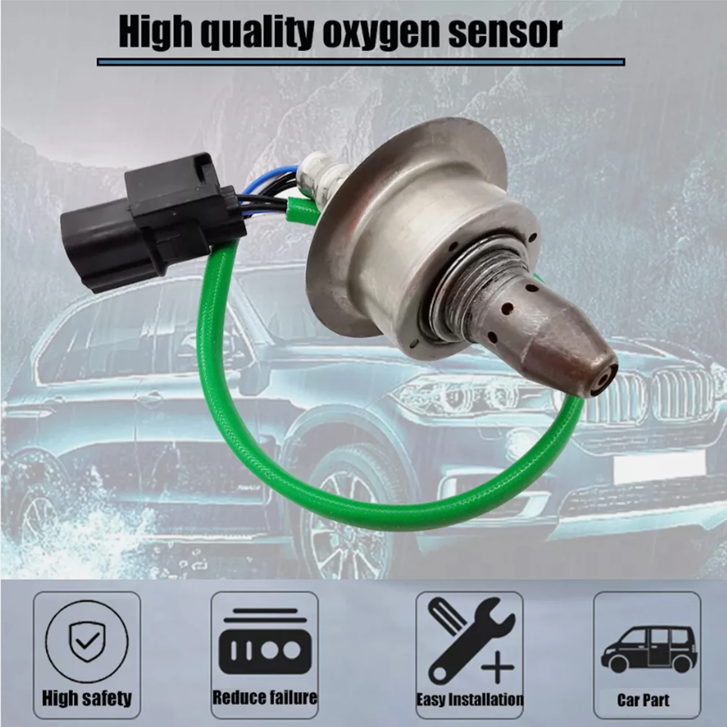 2Pcs Up&DownstreamOxygen O2 Sensor For 2008 2009 2010 2011 2012 Honda Accord 2009 2010 2011 2012 2013 2014 Acura TSX 2.4L