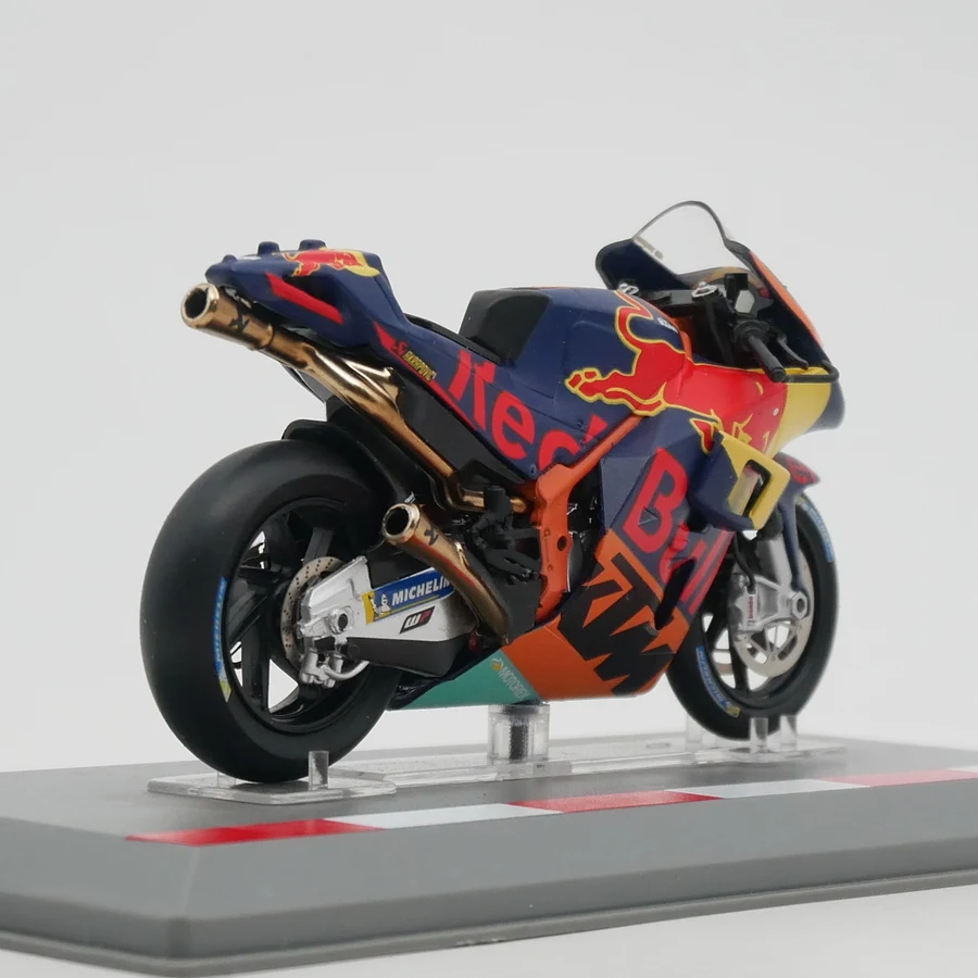 IXO 1:18 Scale Diecast Alloy Moto GP 2018 KTM RC16 Pol Espargaro Motorcycle Toys Cars Model Classic Adult Souvenir Gift Display