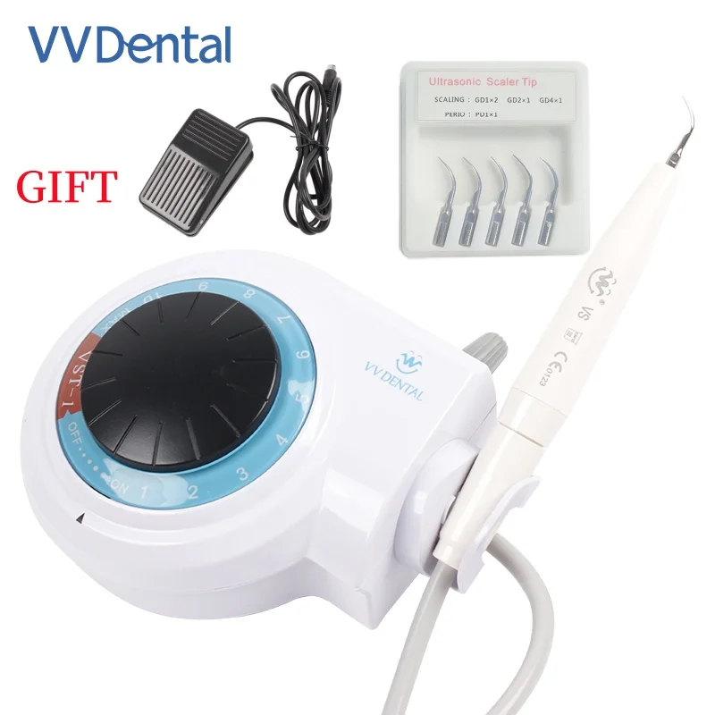 VVDental VST-1 Ultrasonic Dental Scaler Shipping to Brazil for Oral Cleaning Dental Calculus Smoke Stains Scaler Teeth Device