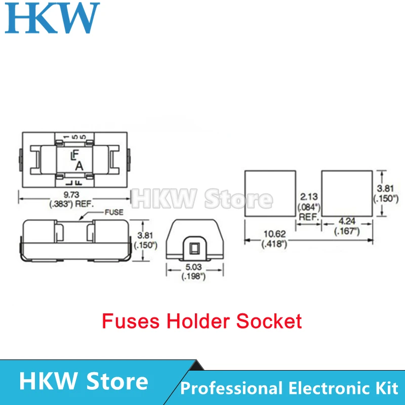 1808 125V 0451 SMD Fast blow Fuse 0.5A 0.75A 1A 2A 3A 4A 5A 6.3A 8A 10A 12A 15A 500MA 0451 Ultra-rapid Fuse 0451010.MRL