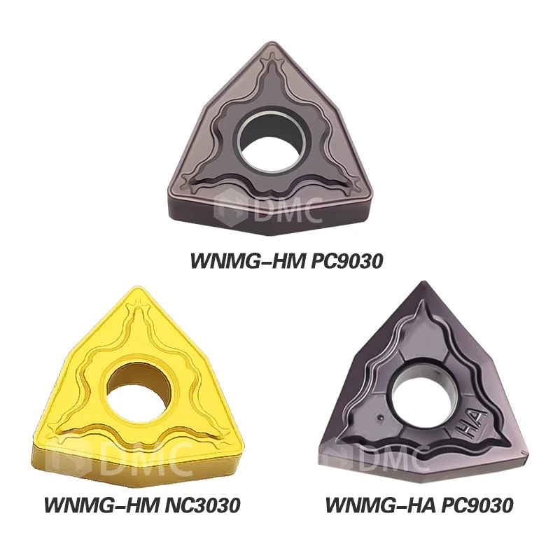 WNMG080404/08-HA 080404/08-HM PC9030 NC3030 CNC Lathe Turning Insert External Turning Cutter Numerical Control Cutting Tool Part