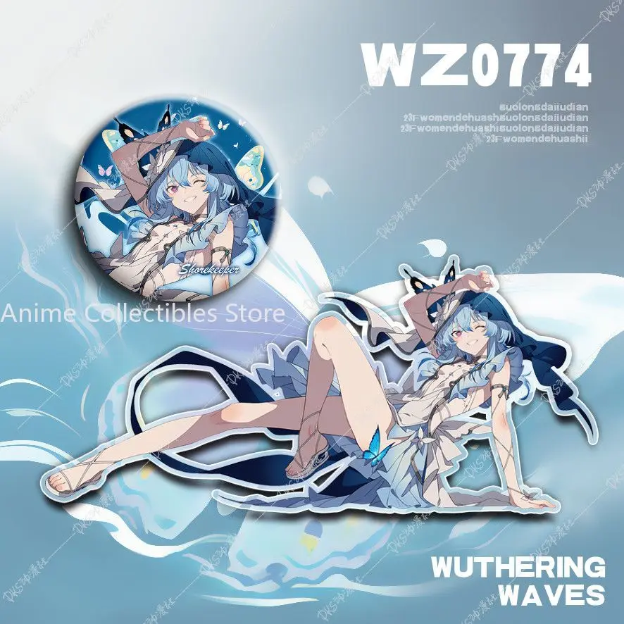 

Anime Wuthering Waves The Shorekeeper Acrylic Stand Model Plate Decoration Desk Figure Display Friend Gifts Cartoon Accessorie