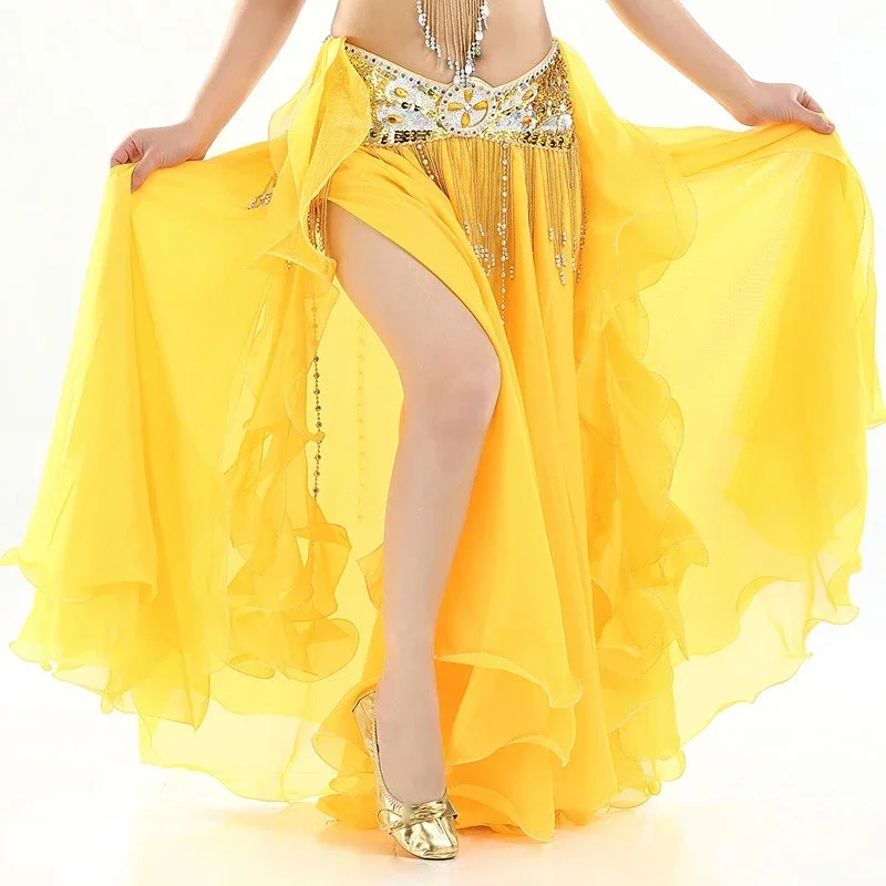 Belly Dancing Costumes Belly Dance Skirts Clothing Elf Fairy Long Maxi Skirts Lady Women Sexy Oriental Professiona Stage Show