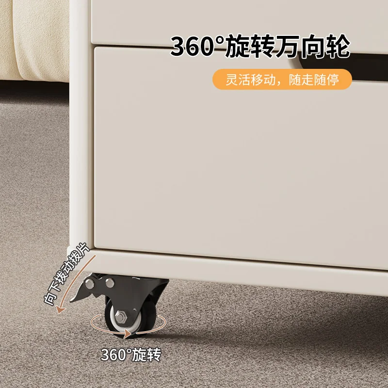 طاولة قهوة متعددة الوظائف قابلة للرفع، طاولة طعام مزدوجة الأغراض قابلة للطي بالرياح الكريمية، طاولة غرفة معيشة بسيطة #4