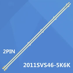 LED 스트립, 72LED, 46 인치 2011SVS46-FHD-5K6K, 오른쪽 및 왼쪽 JVG4-460SMB-R1 BN64-01644A UE46D5000 UE46D6000 UN46D6000, 2 개
