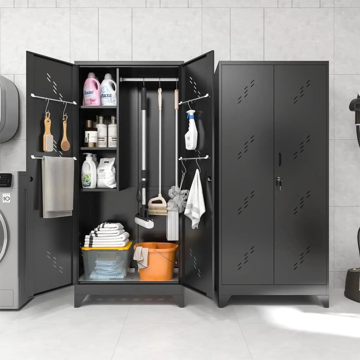 Heavy-Duty Tool Organization Cabinet,75